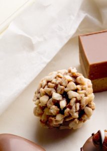 A close up of some food on the table