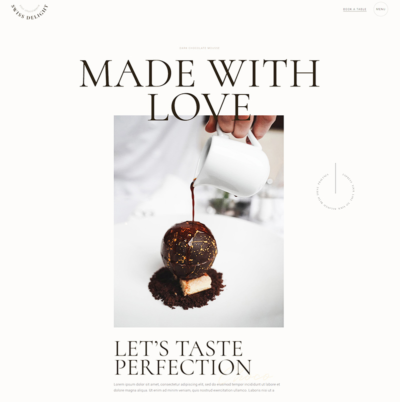 A person holding an apple with the words " made with love " on it.