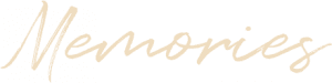 A black background with gold writing on it.